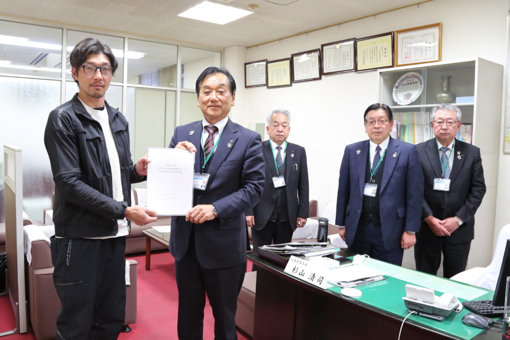 青年部へ回答書　資材高騰に対応