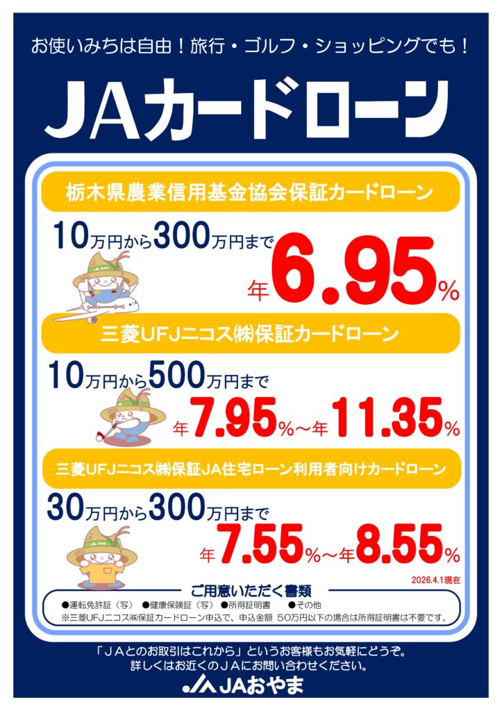 ＪＡカードローン