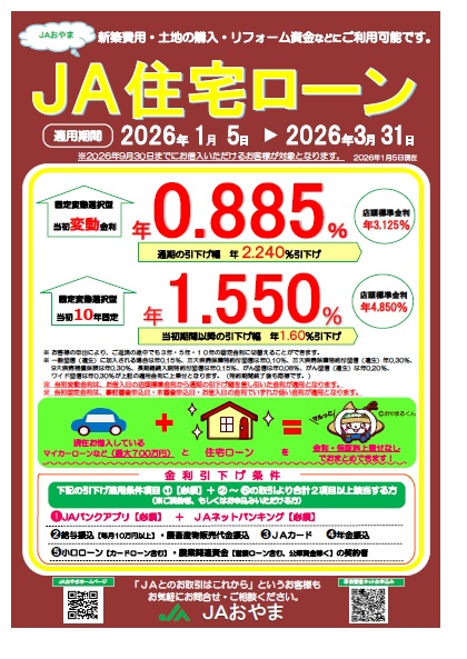 ＪＡ住宅ローン