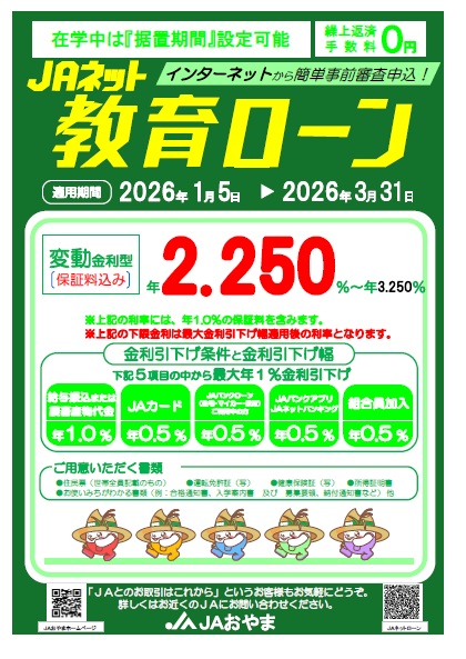 JAネット教育ローン