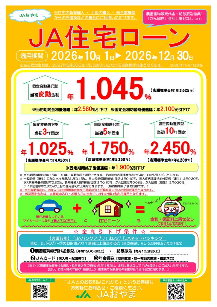 ＪＡ住宅ローン